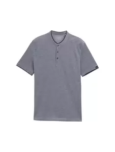 Piqué Poloshirt mit Stehkragen