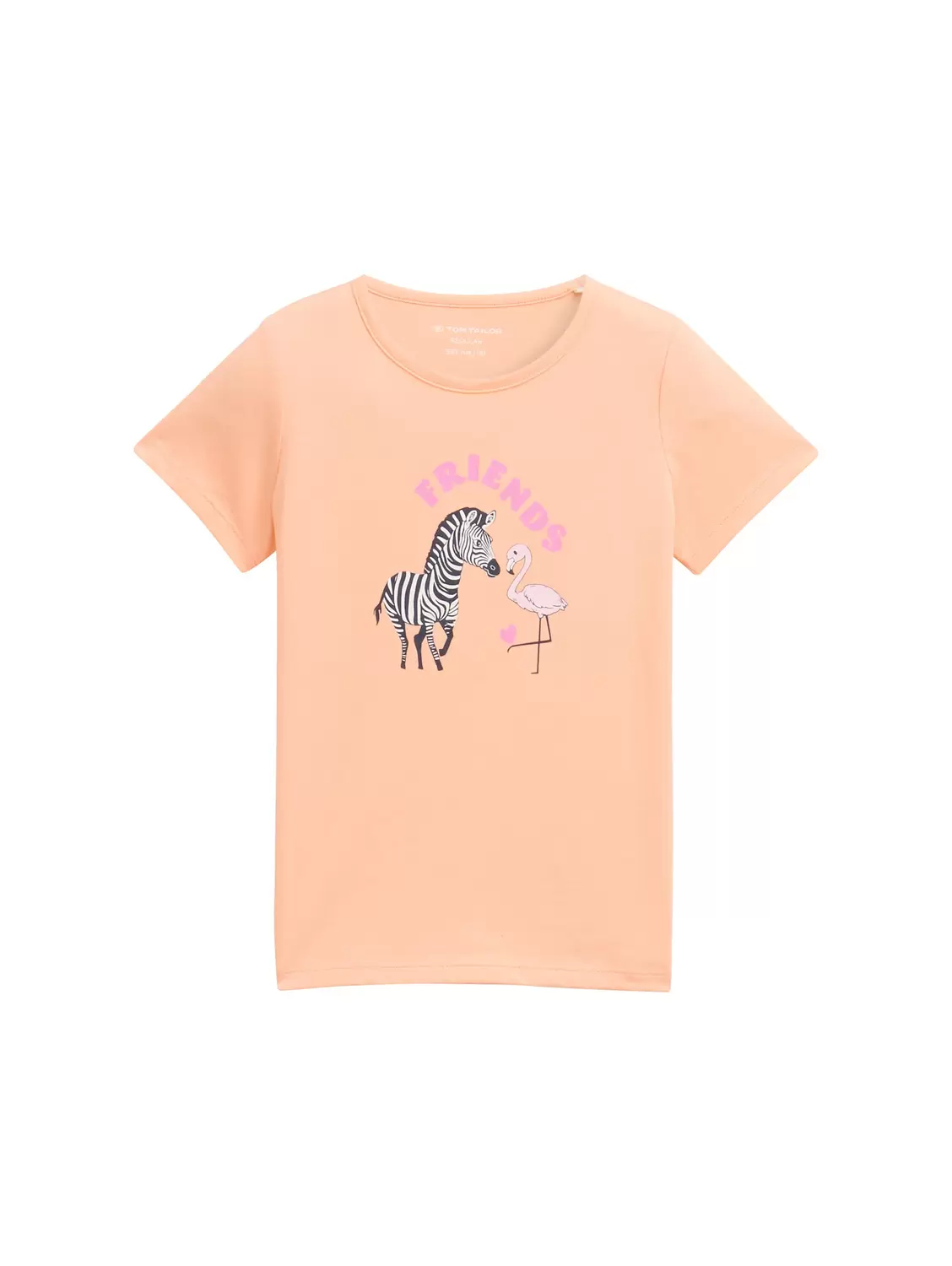 printed t-shirt - 37758/peach bloom