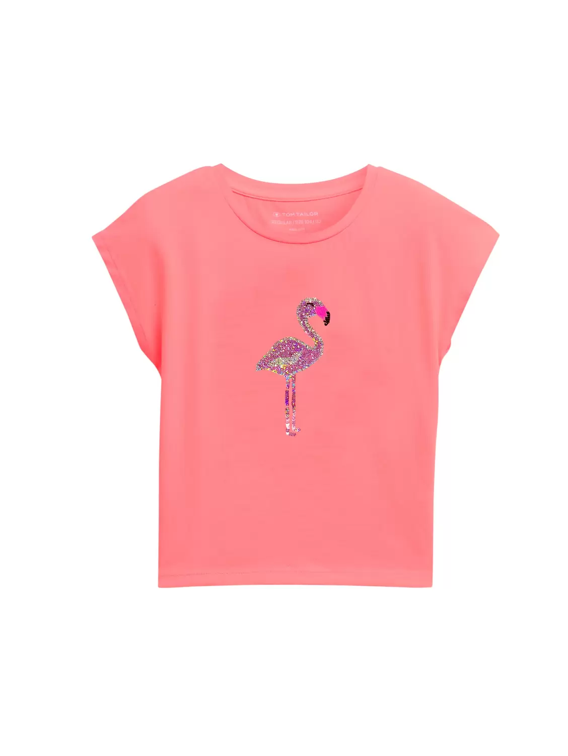 T-Shirt mit Wendepailletten