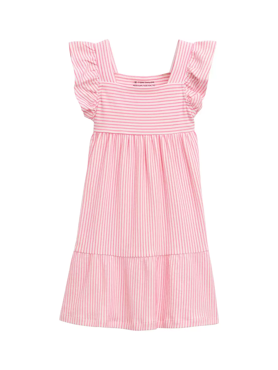 Mini-Kleid mit Volants