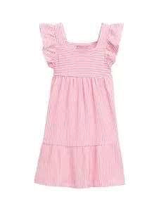Mini-Kleid mit Volants