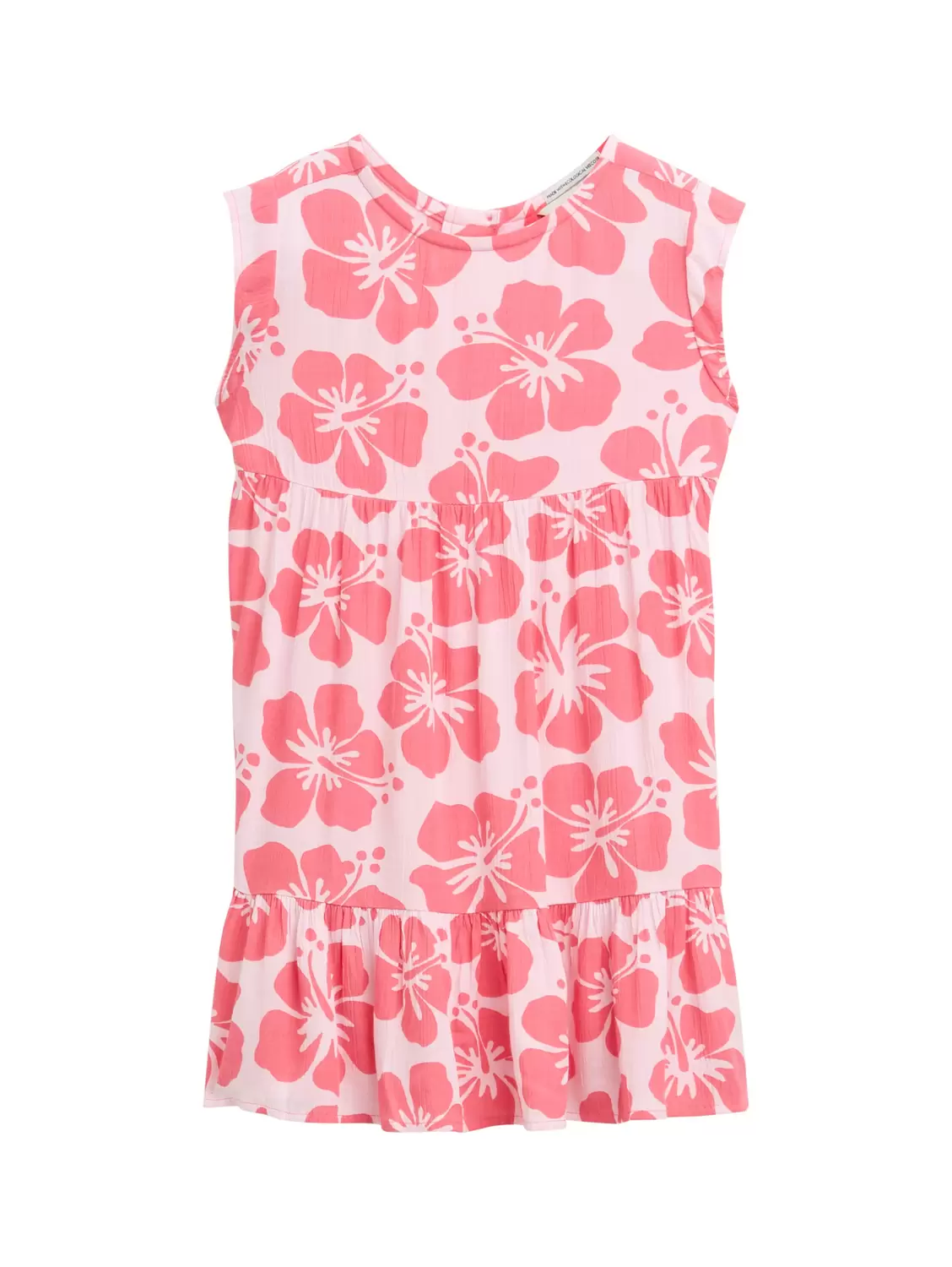 Mini-Kleid mit Blumenmuster