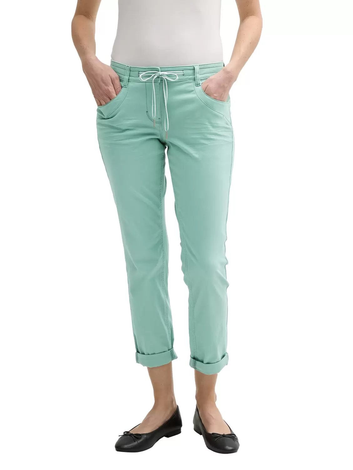 Tom Tailor Tapered relaxed - 13010/Faded Green