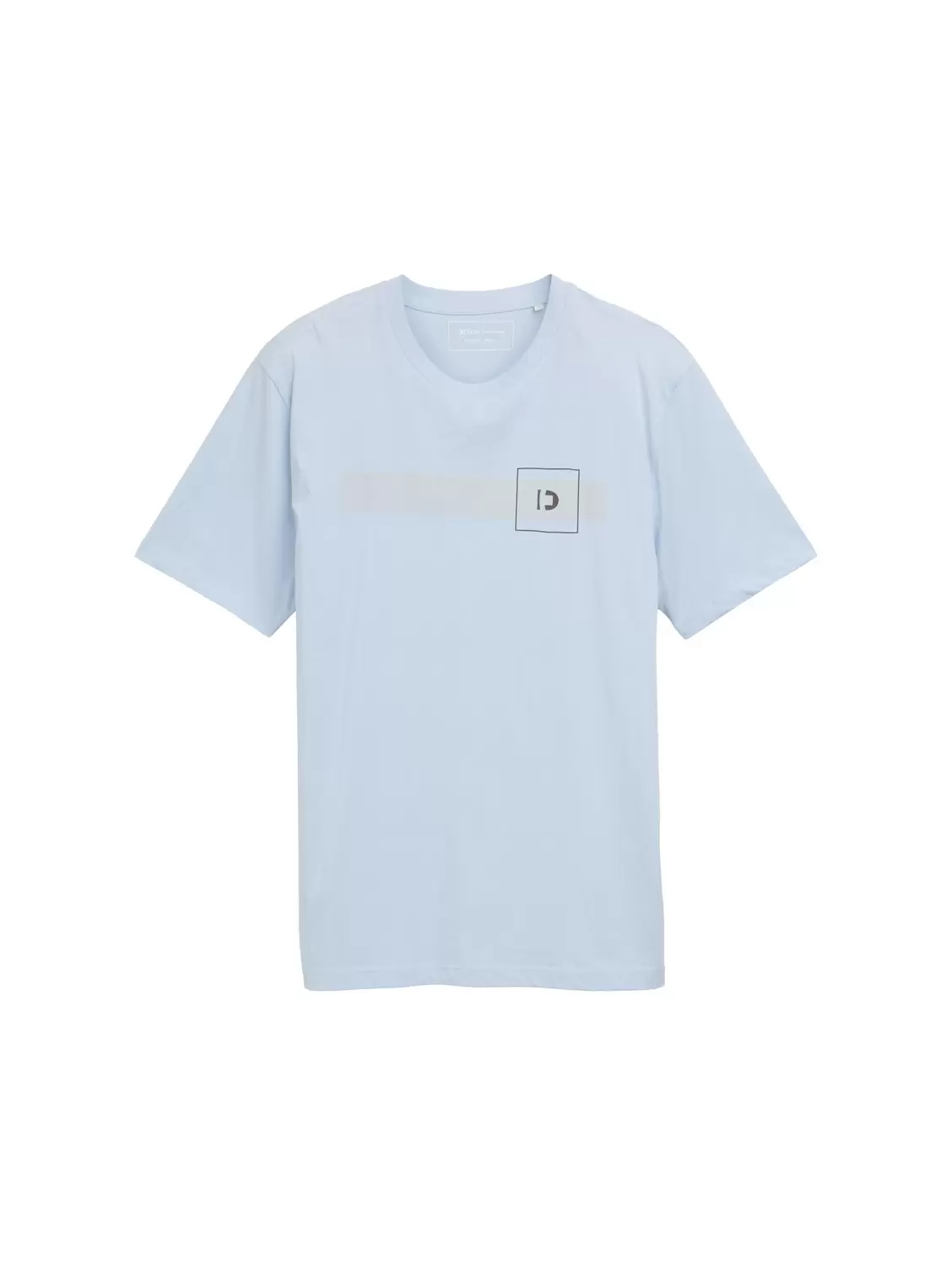 Basic T-Shirt mit Logo-Print