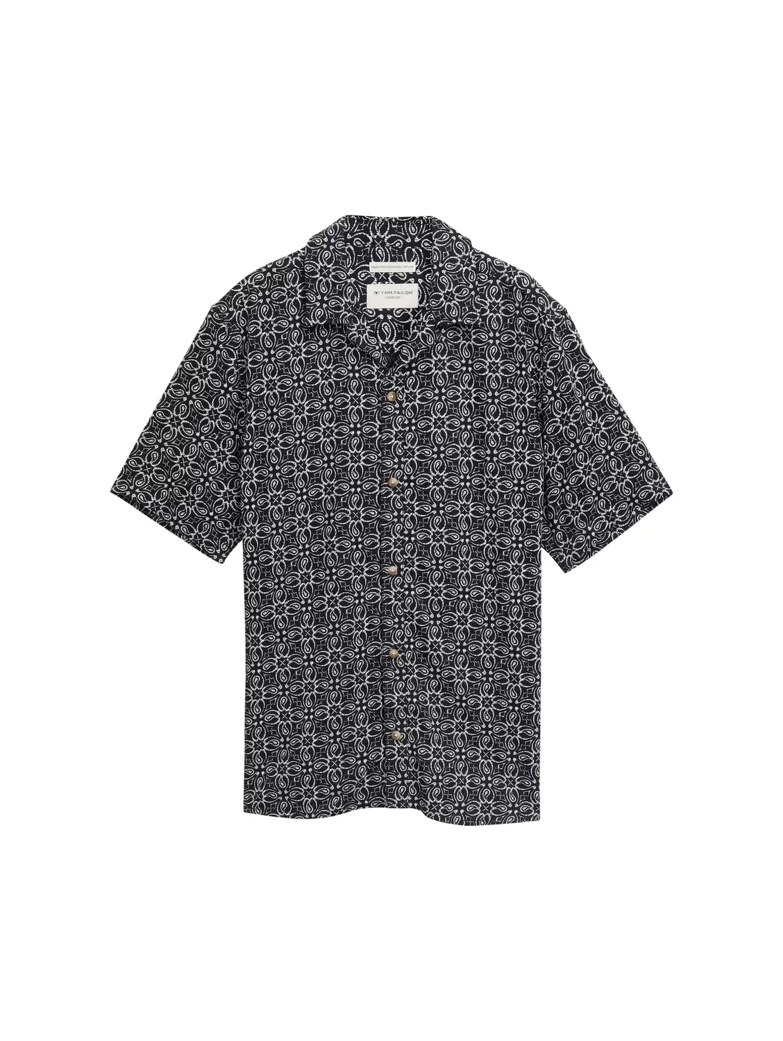 Comfort Fit Kurzarmhemd im Hawaii-Look