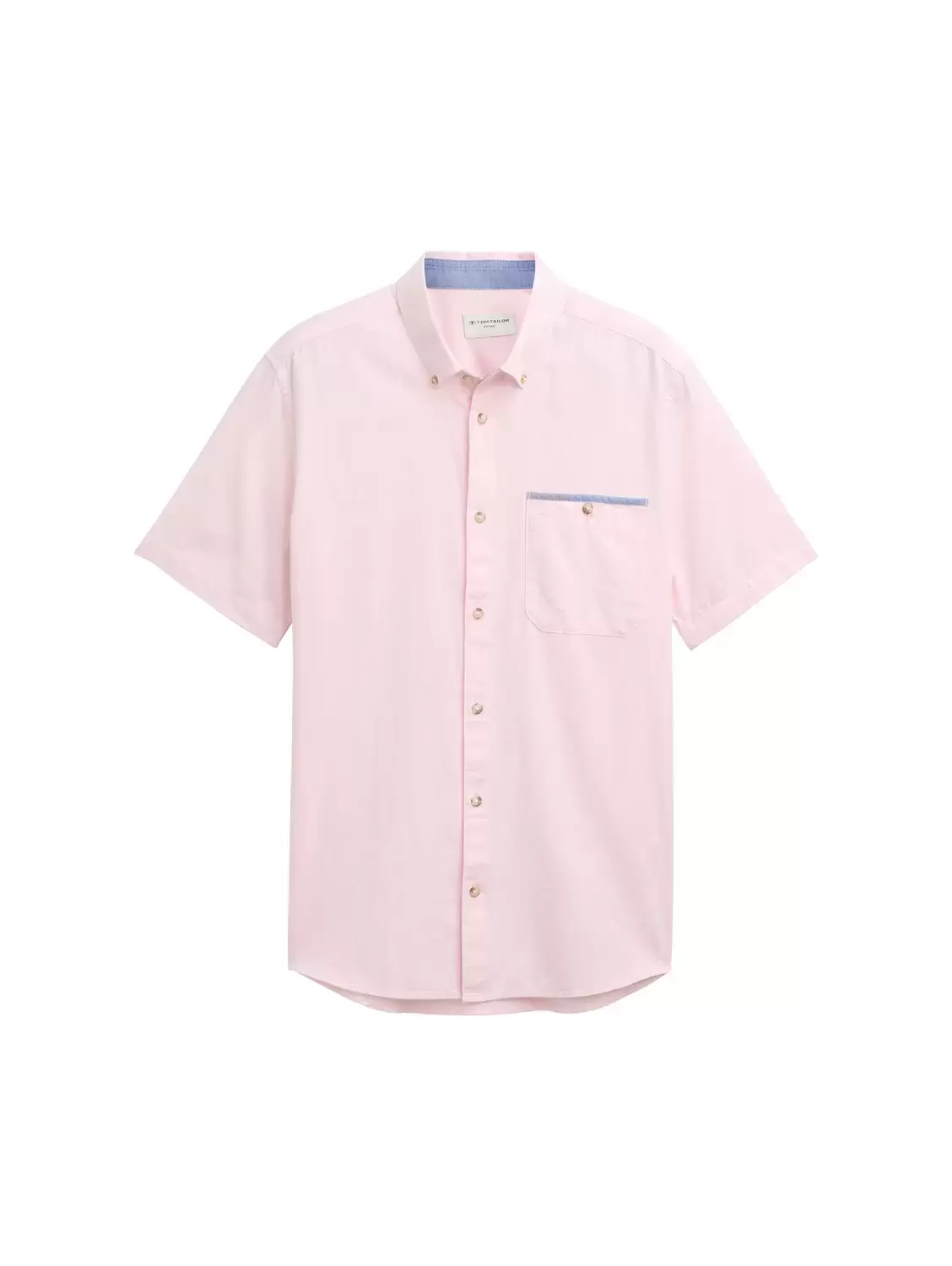 fitted structured slubyarn shirt