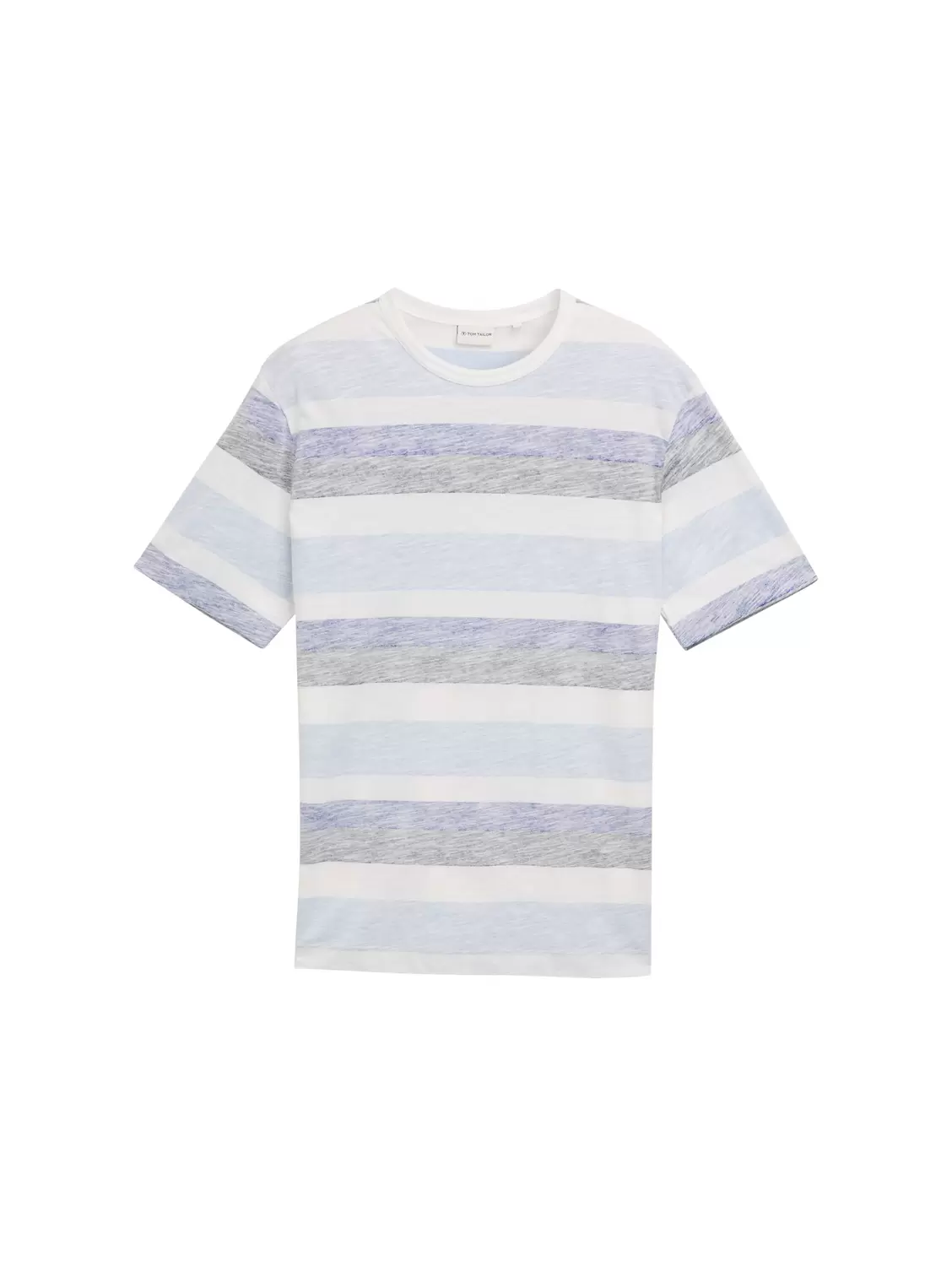 inside printed stripe t-shirt