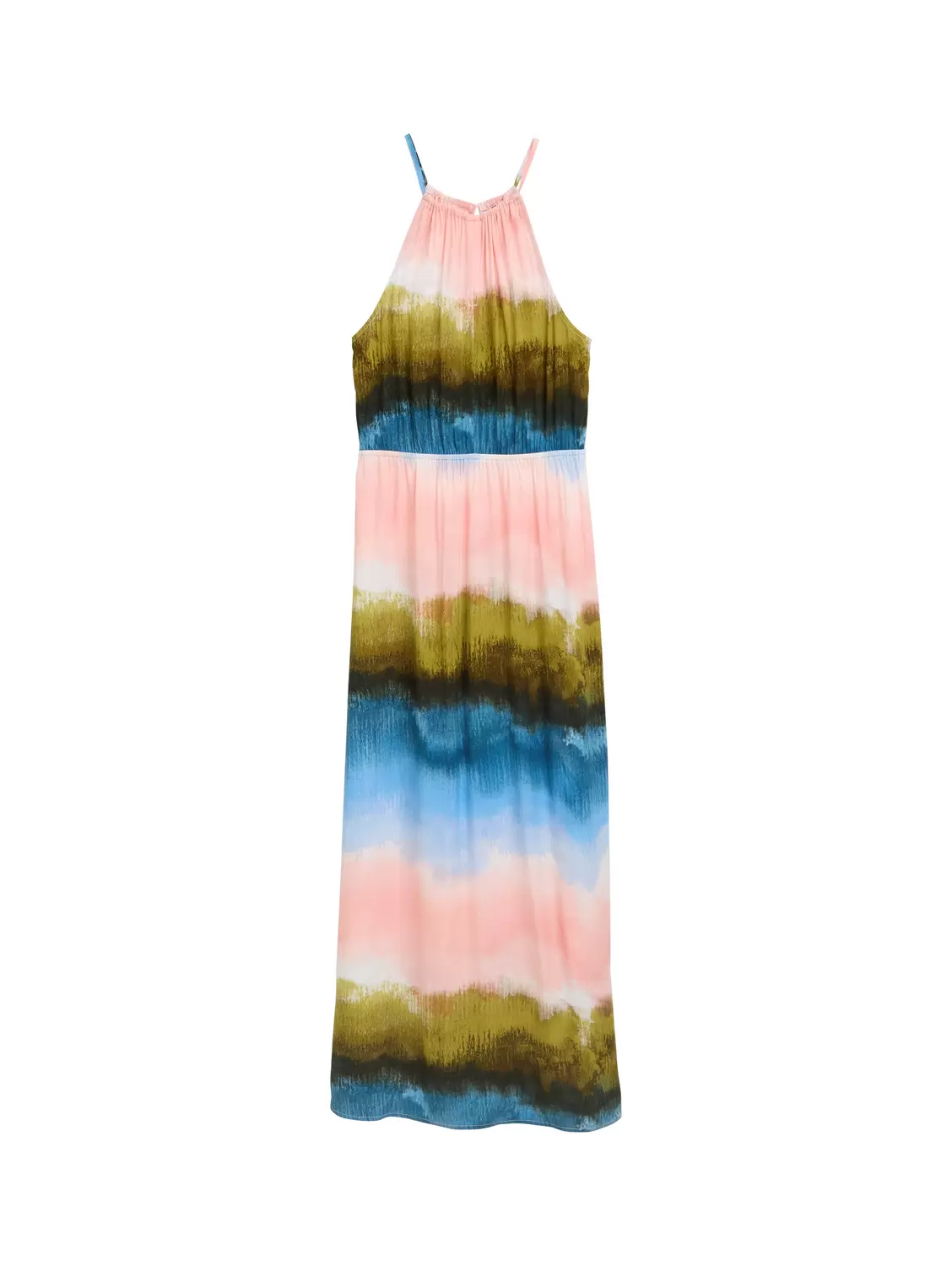 American neckline dress female