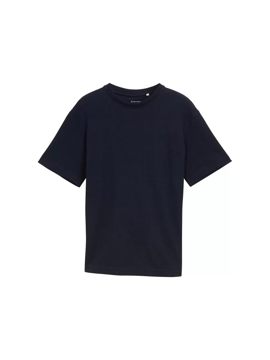 Basic T-Shirt mit Struktur