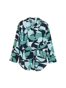 blouse longstyle printed