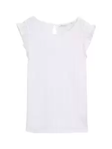 Loose Fit Pointelle Top