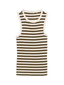 Racerback Top mit Rippstruktur