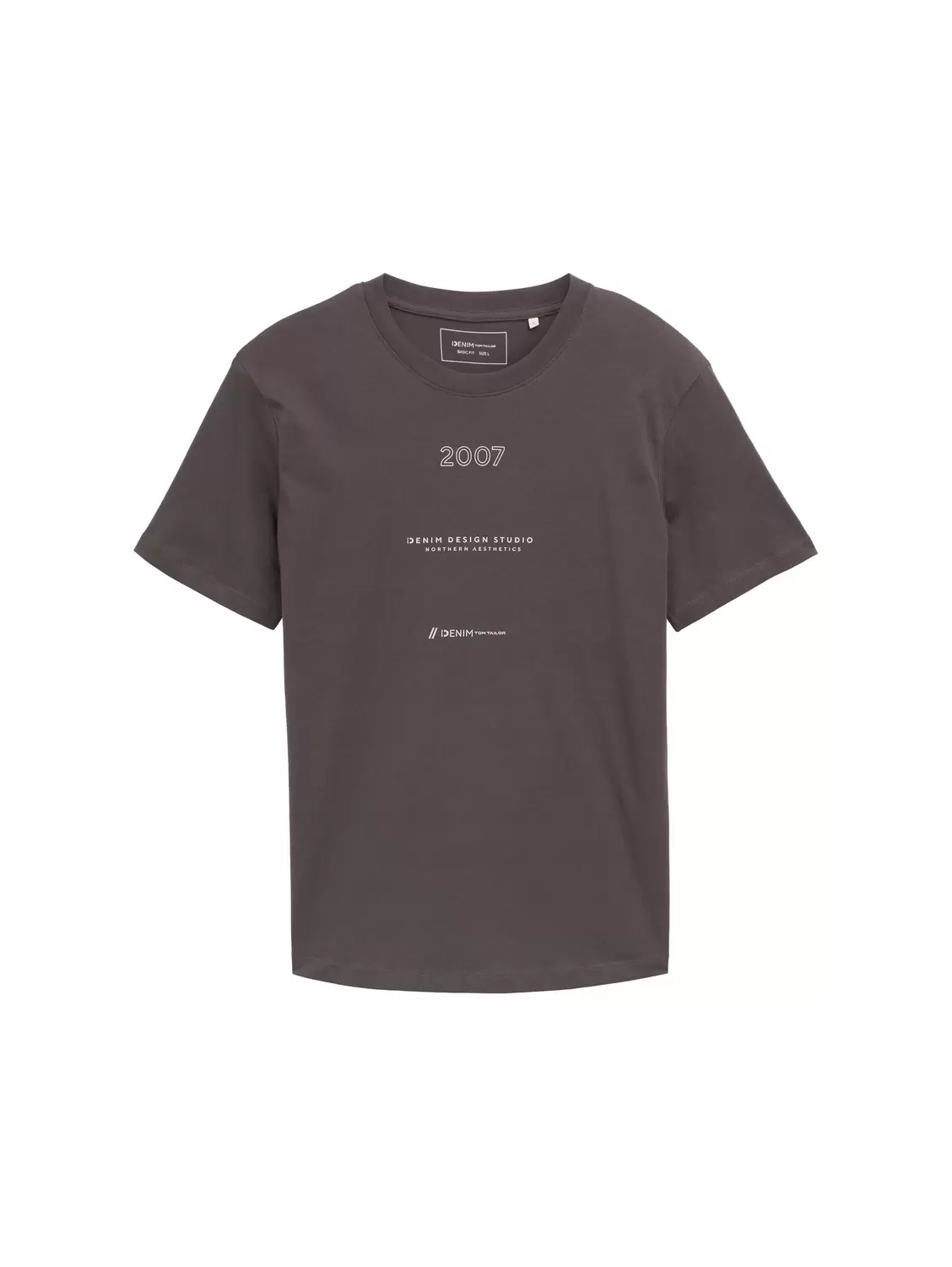 T-Shirt mit Print aus Baumwolle