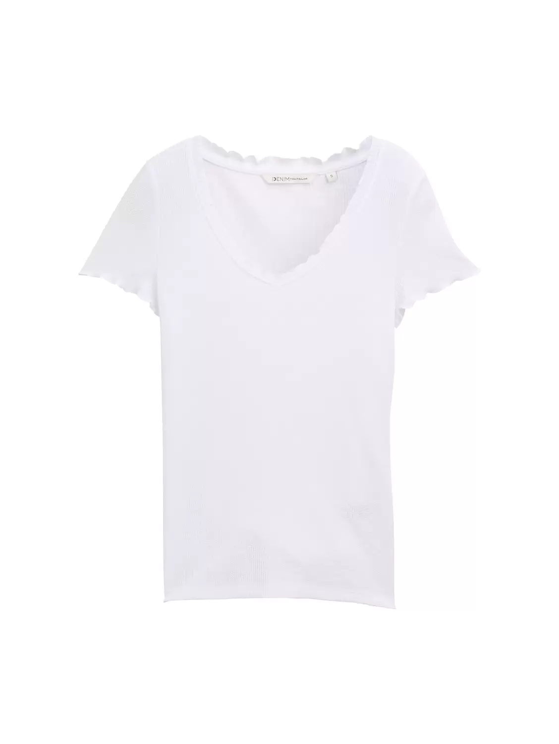 Waffle structure T-shirt female