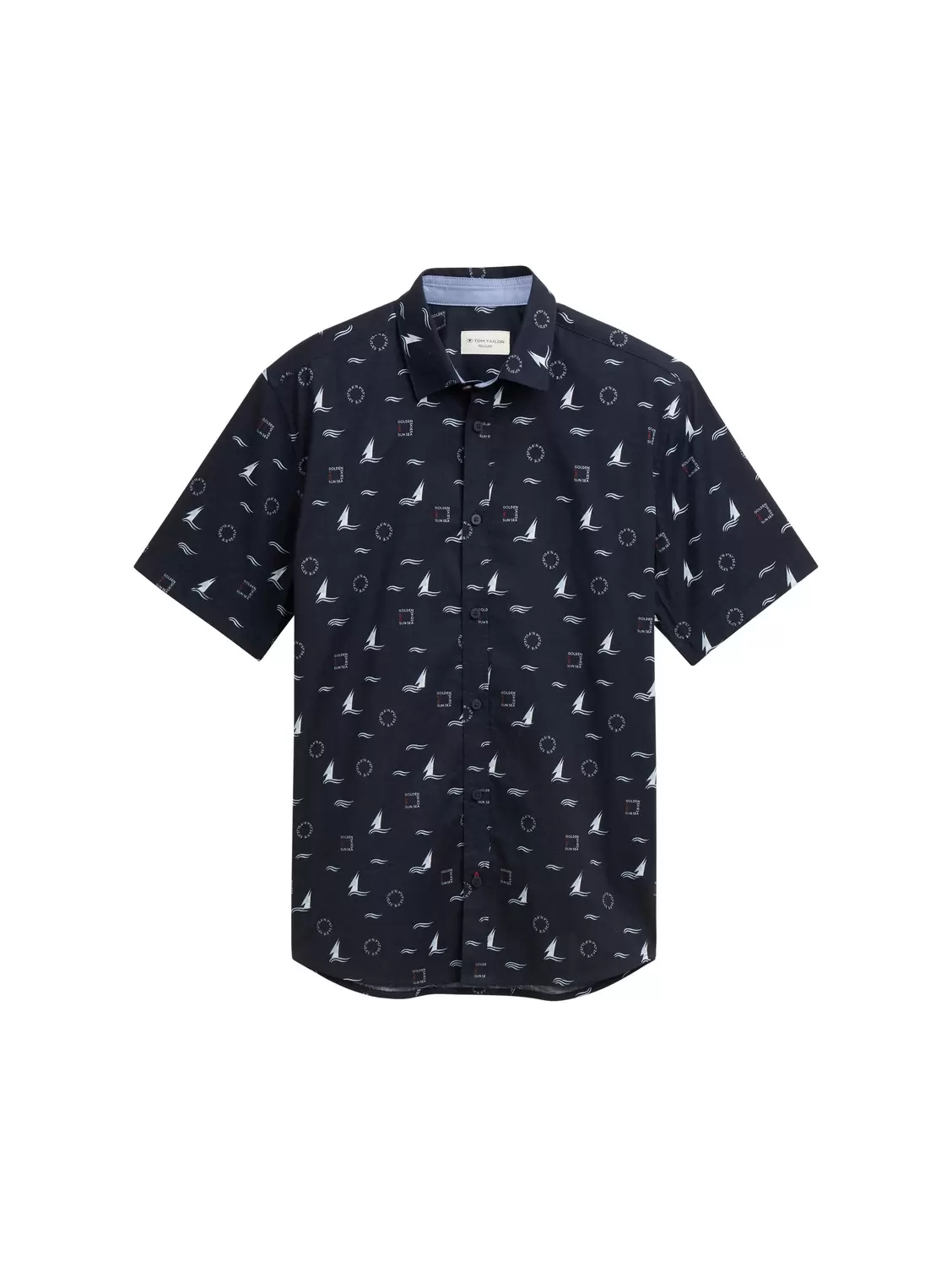 printed slubyarn shirt