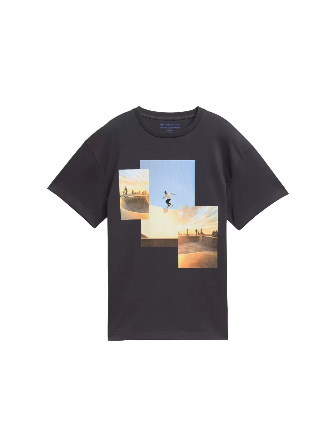 Oversized T-Shirt mit Print