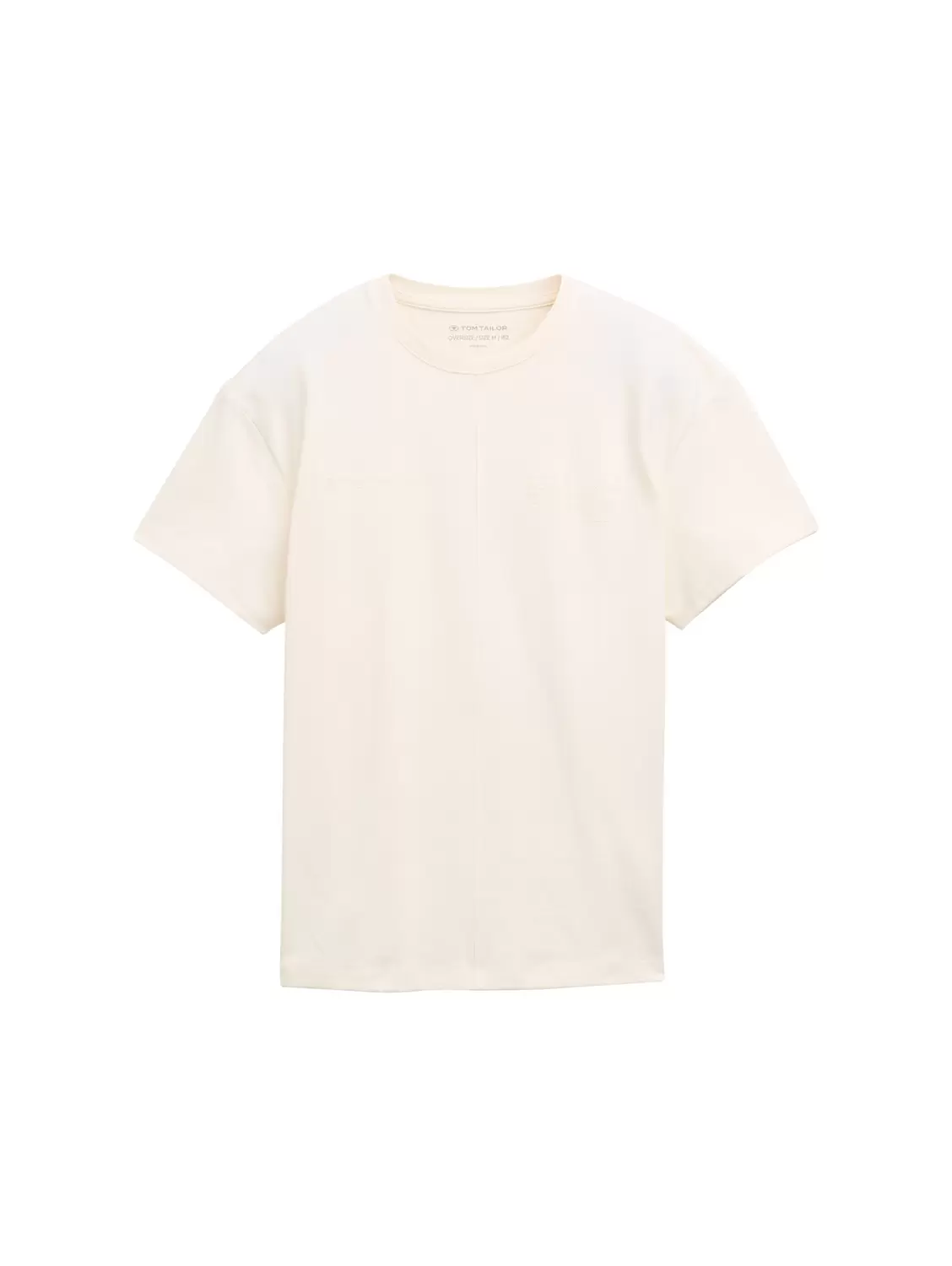 Oversized T-Shirt mit Ziernaht