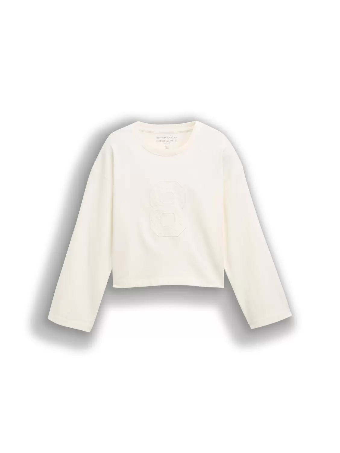 Cropped Langarmshirt