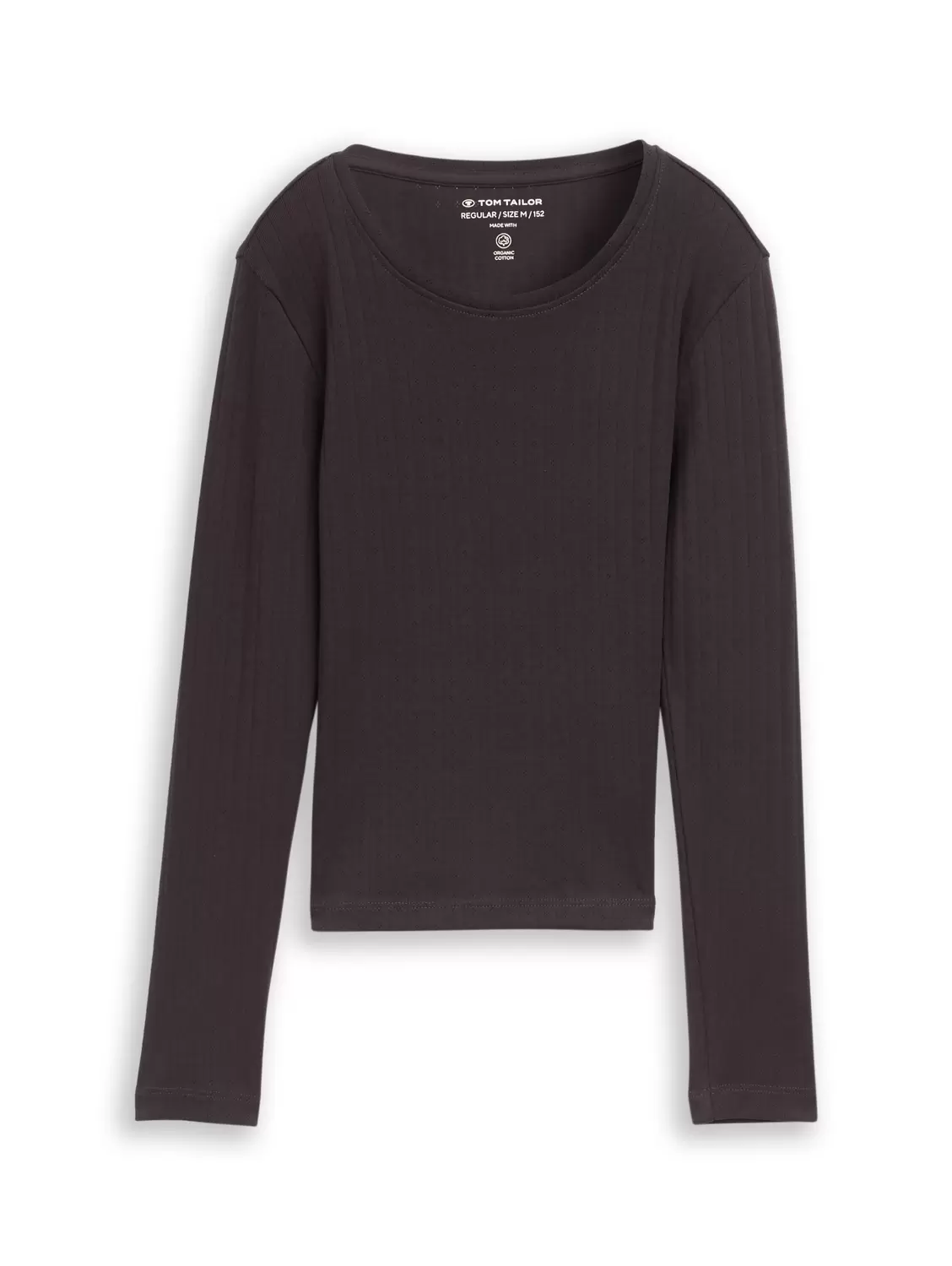 Pointelle Langarmshirt