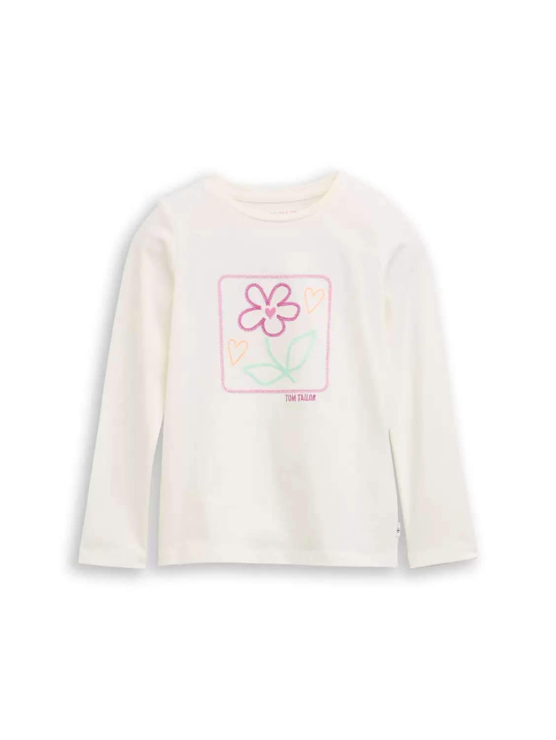 Langarmshirt mit Stickerei