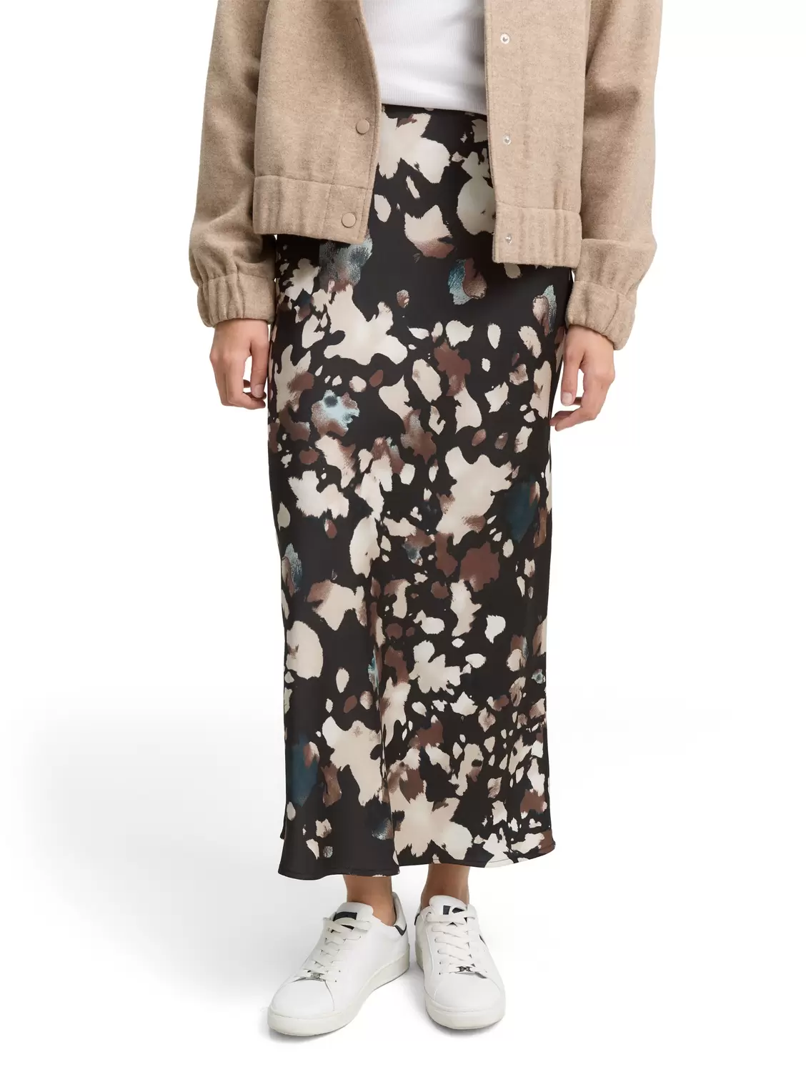 midi slip skirt