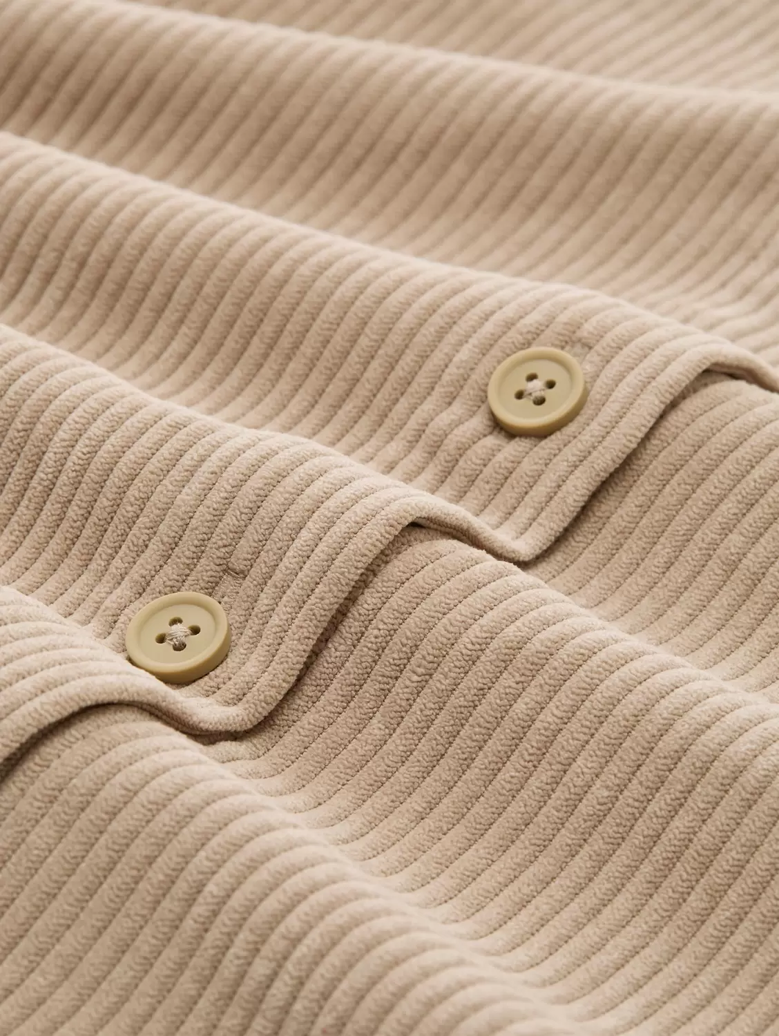 corduroy boxy  shirt