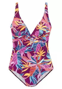 Badeanzug C/D - 20889/berry-print