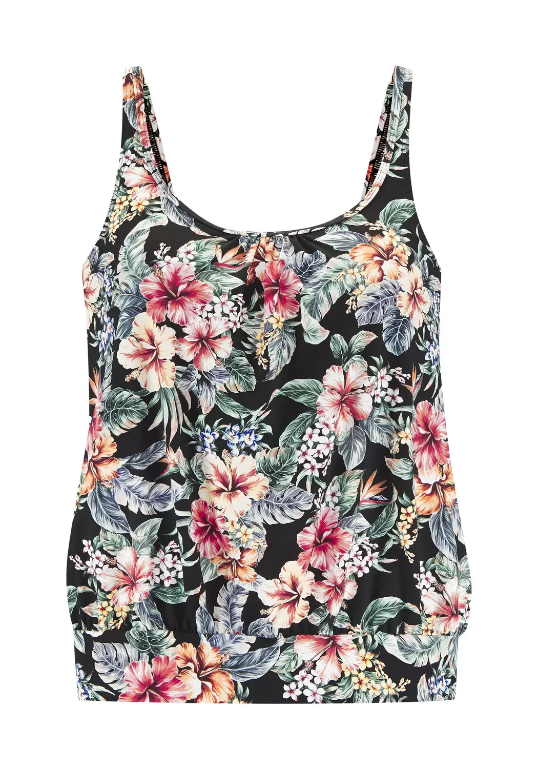 Tankini-Top Oversize - 2099/black-print