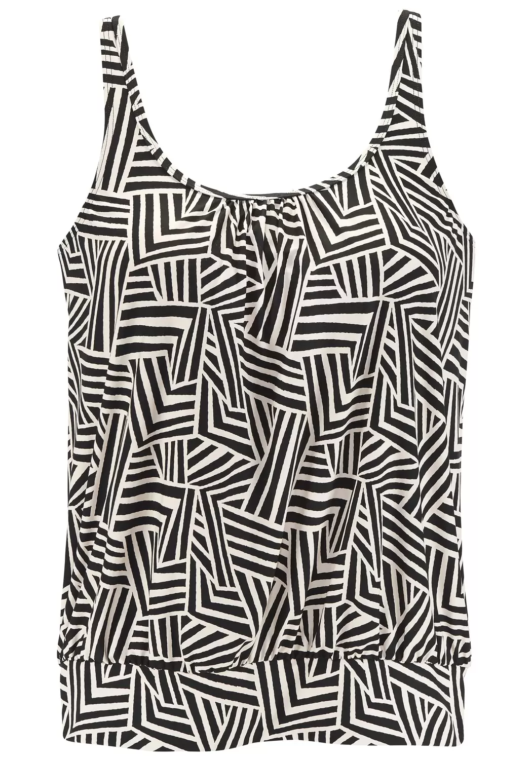 lascana Oversize-Tankini-Top