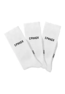 copenhagen studios CS Rib Sock with embroidery 3pc