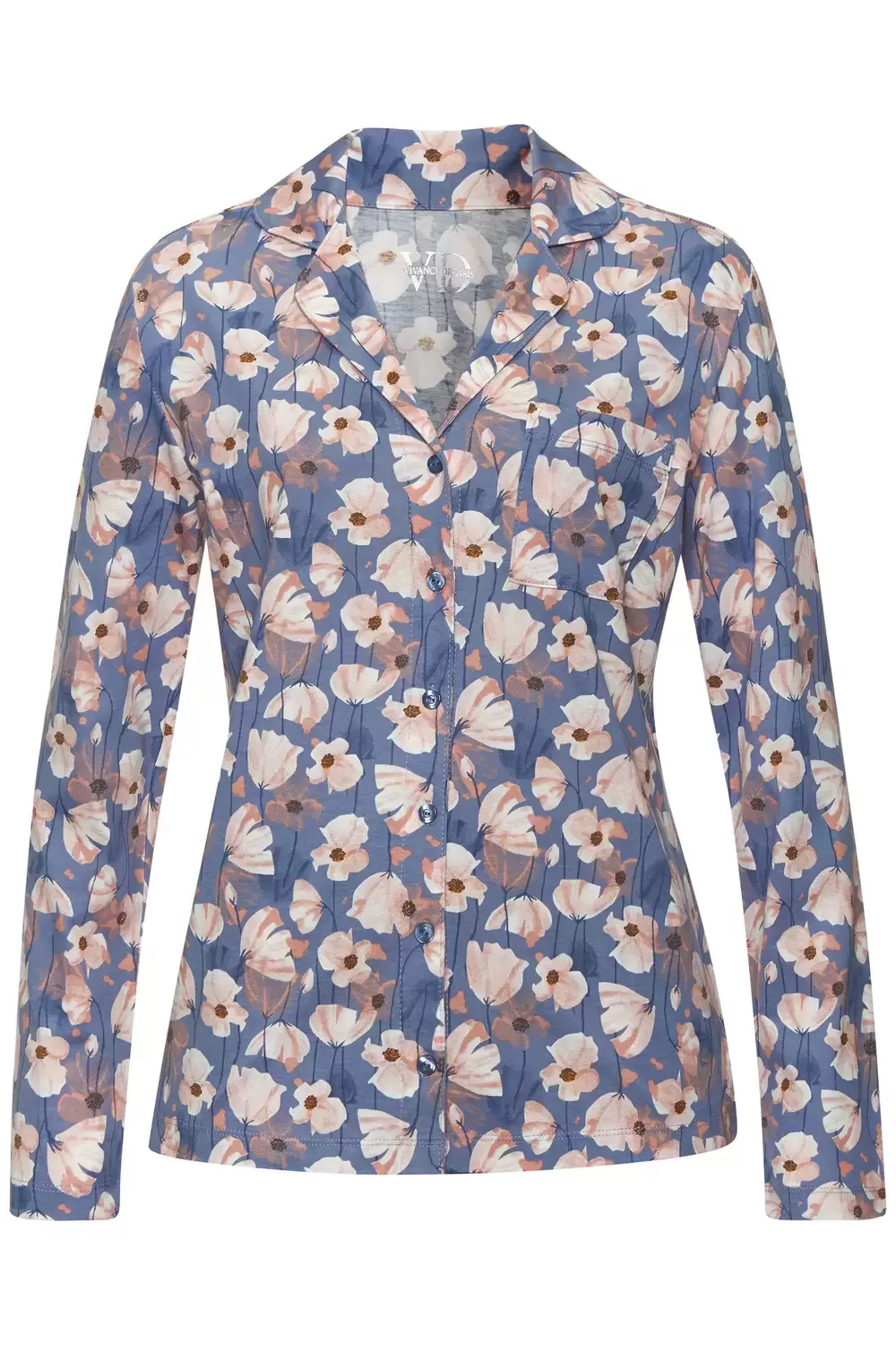 VD Cozy World Classic Longsleeve - 24572/flower ao