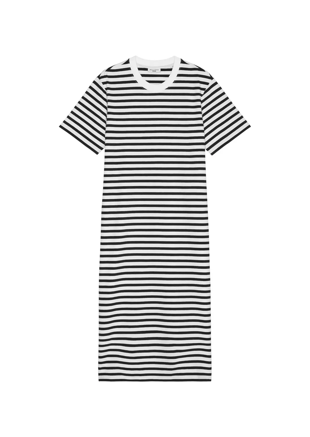 Gestreiftes T-Shirt-Kleid relaxed