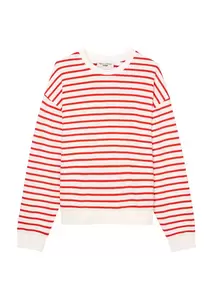 Streifen-Sweatshirt oversize