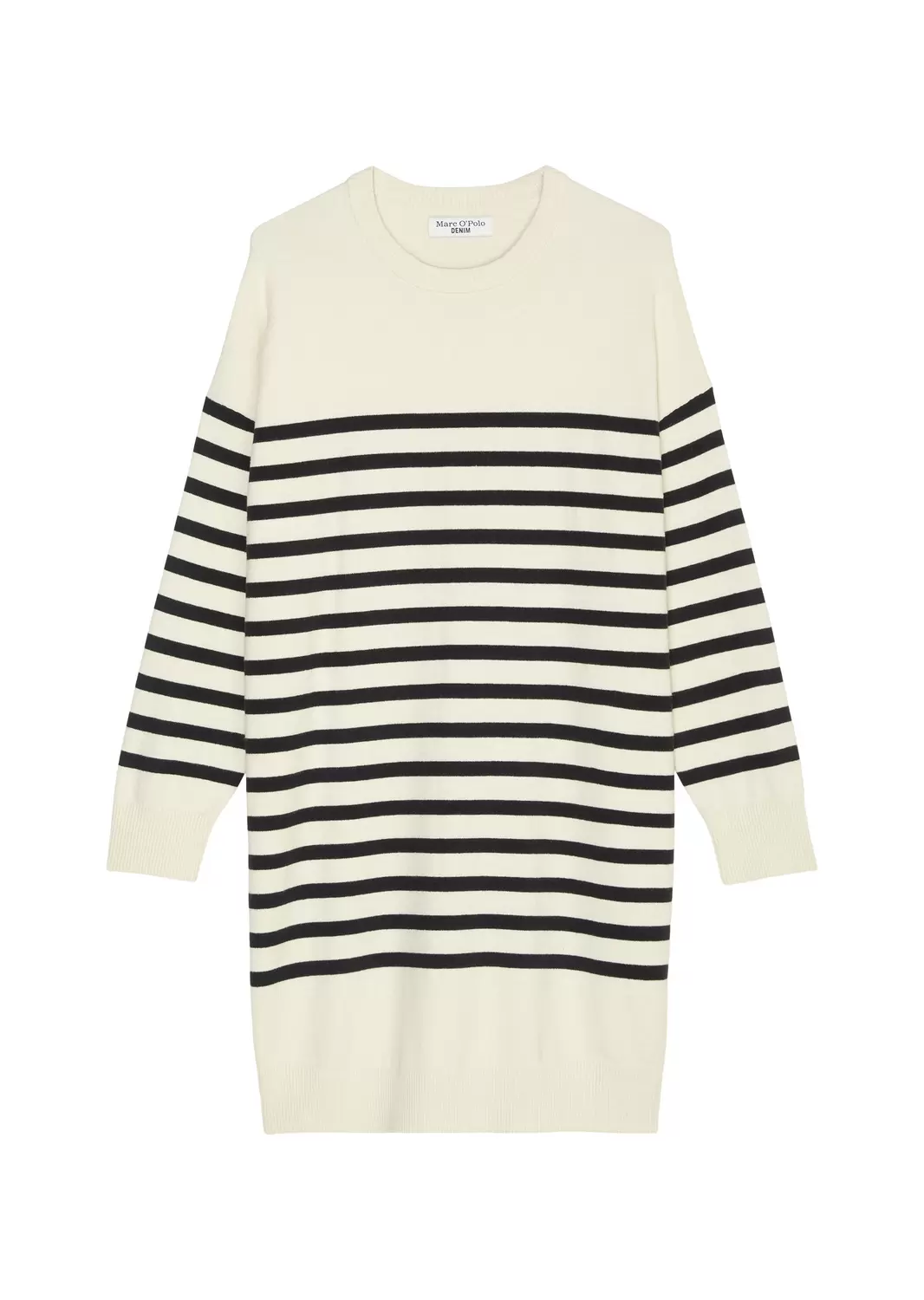 Gestreiftes Strickkleid relaxed