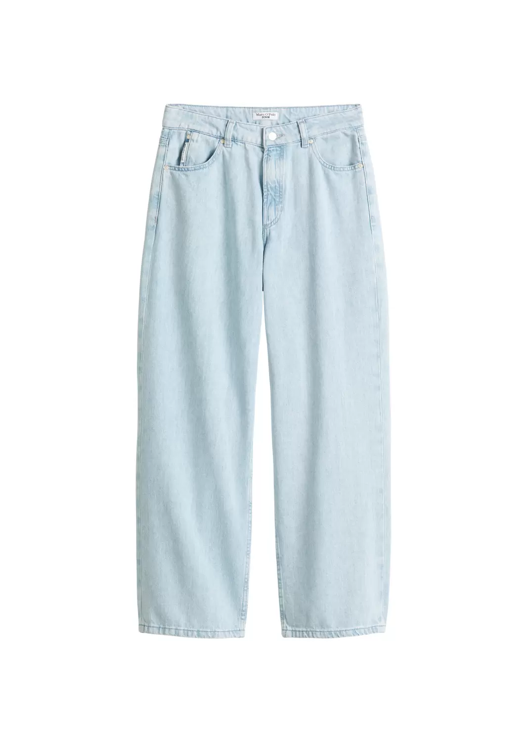 Denim Trousers, High Waist, Wide Le female