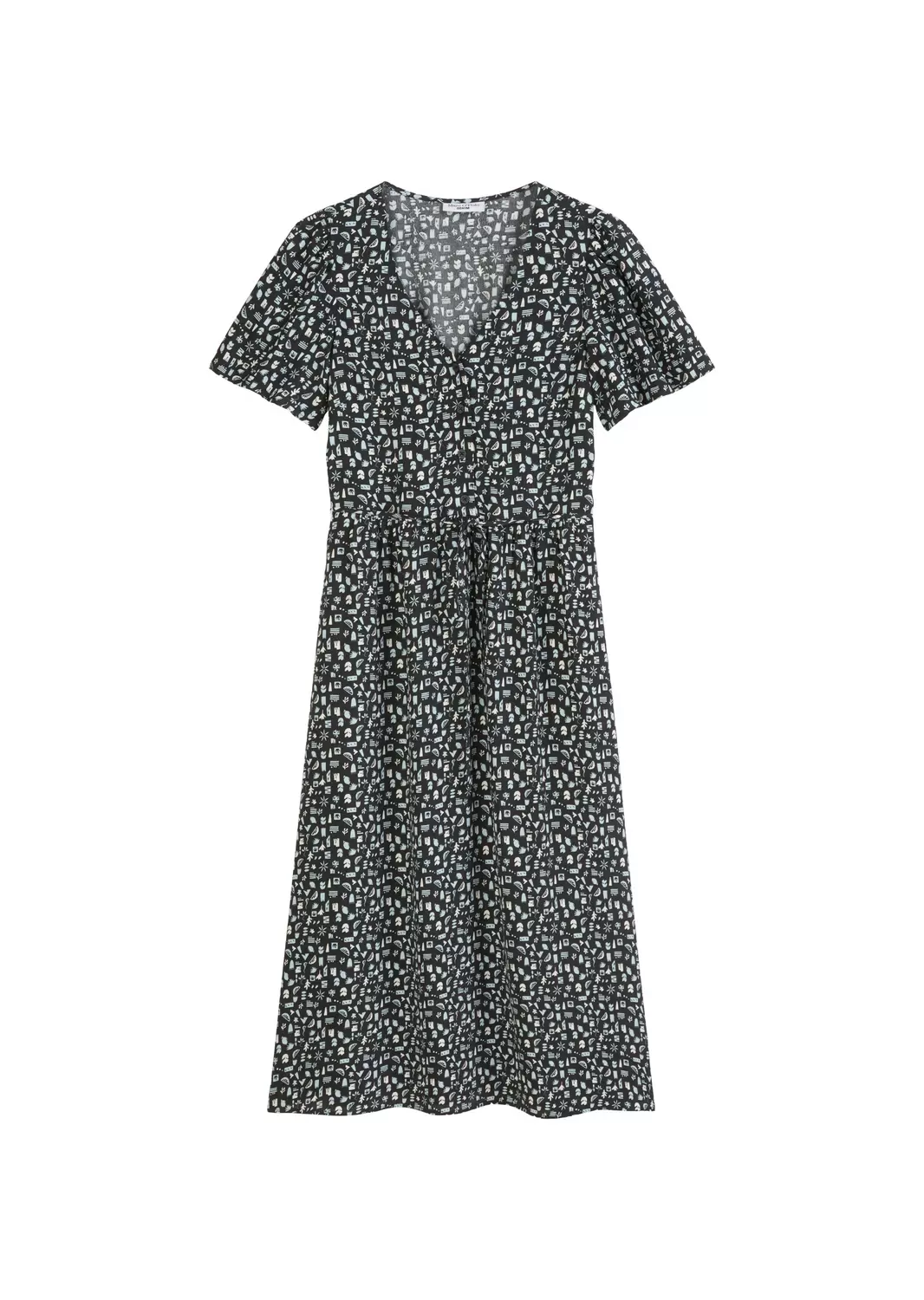 Woven Dresses With AOP female
