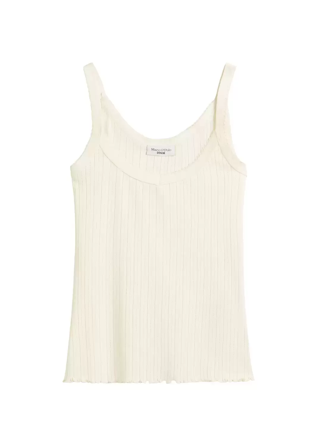 T-hirt, LL, Pointelle Rib, V-Neck female