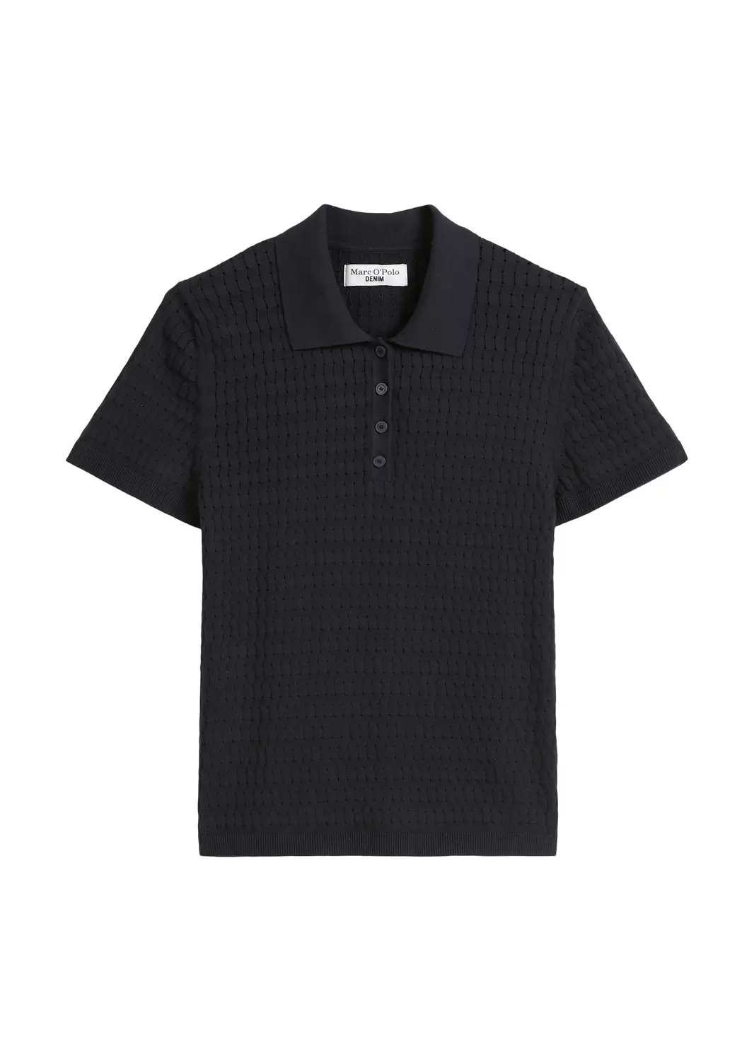 Strick-Poloshirt regular