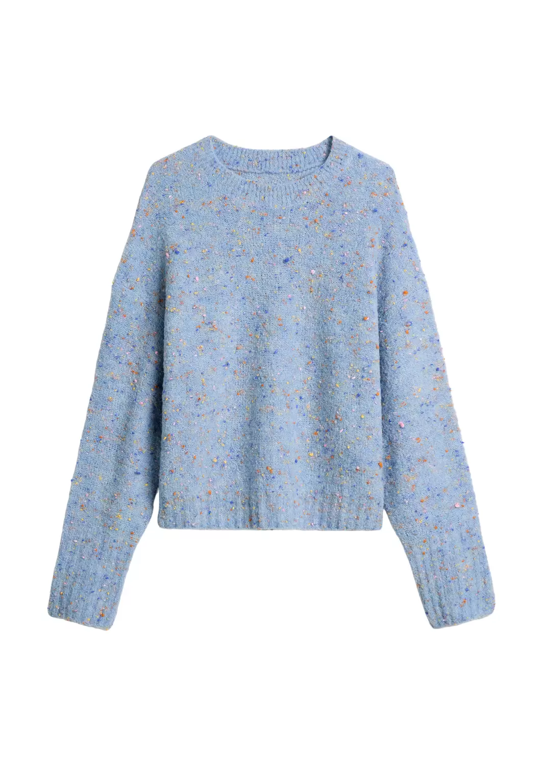 Knit Pullover, Crew Neck, Longsleev female