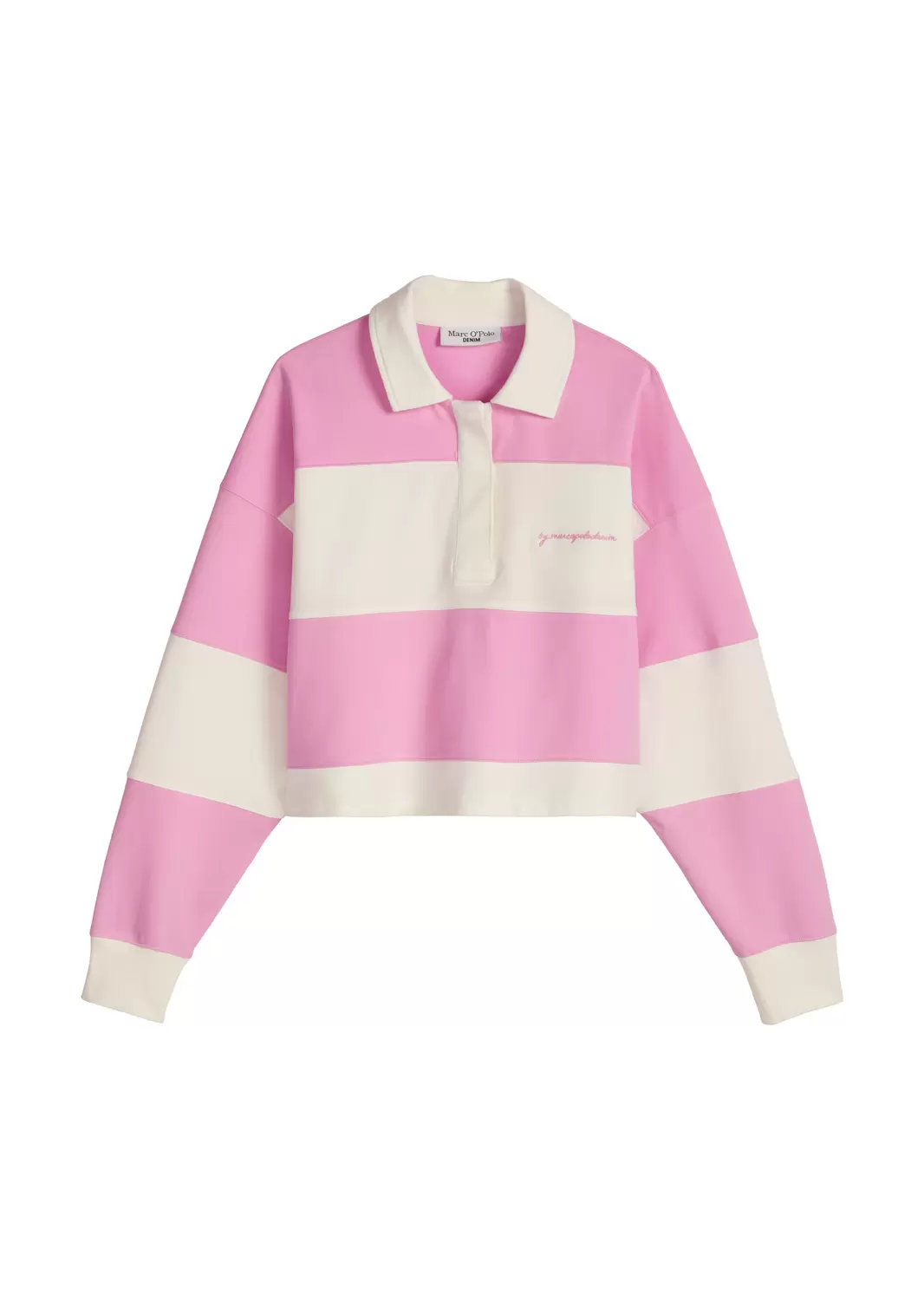 Polo Sweatshirt, LSL, Cut And Sew feale