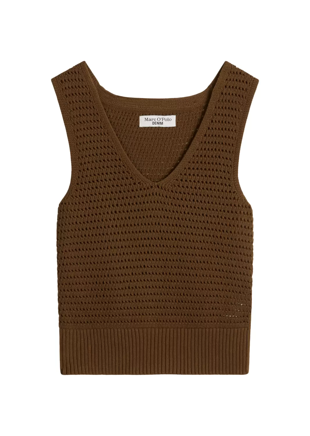 Knit Top, Sleeveless, V-Neck female