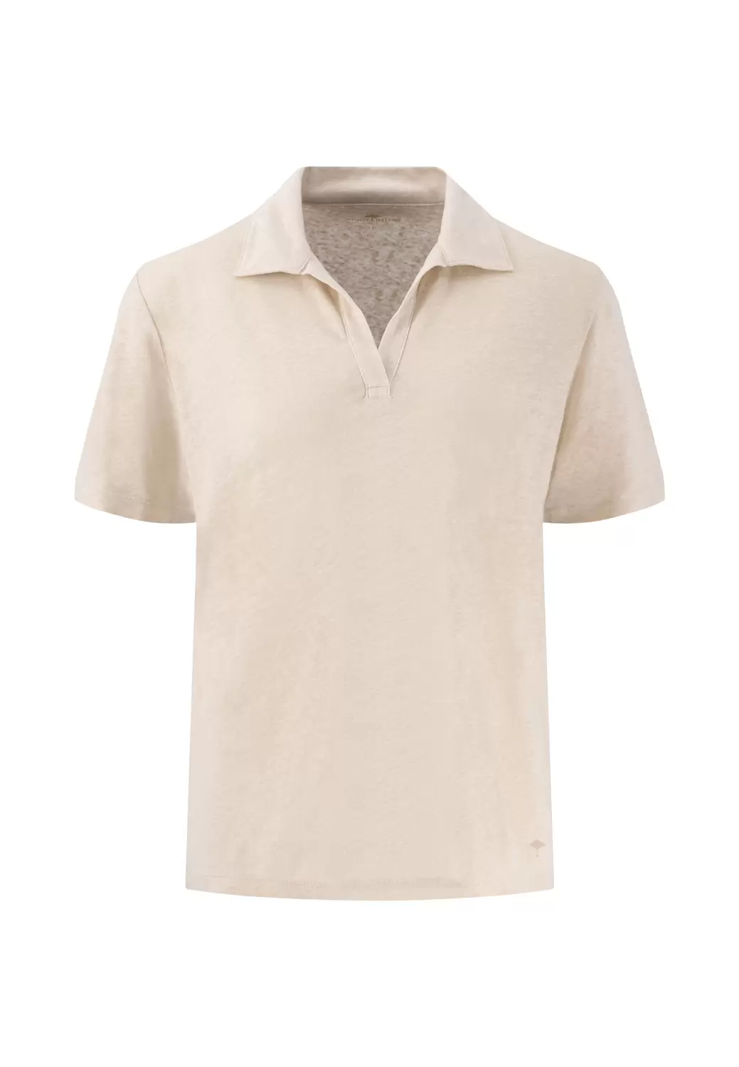 POLOSHIRT 1/2 LINEN female
