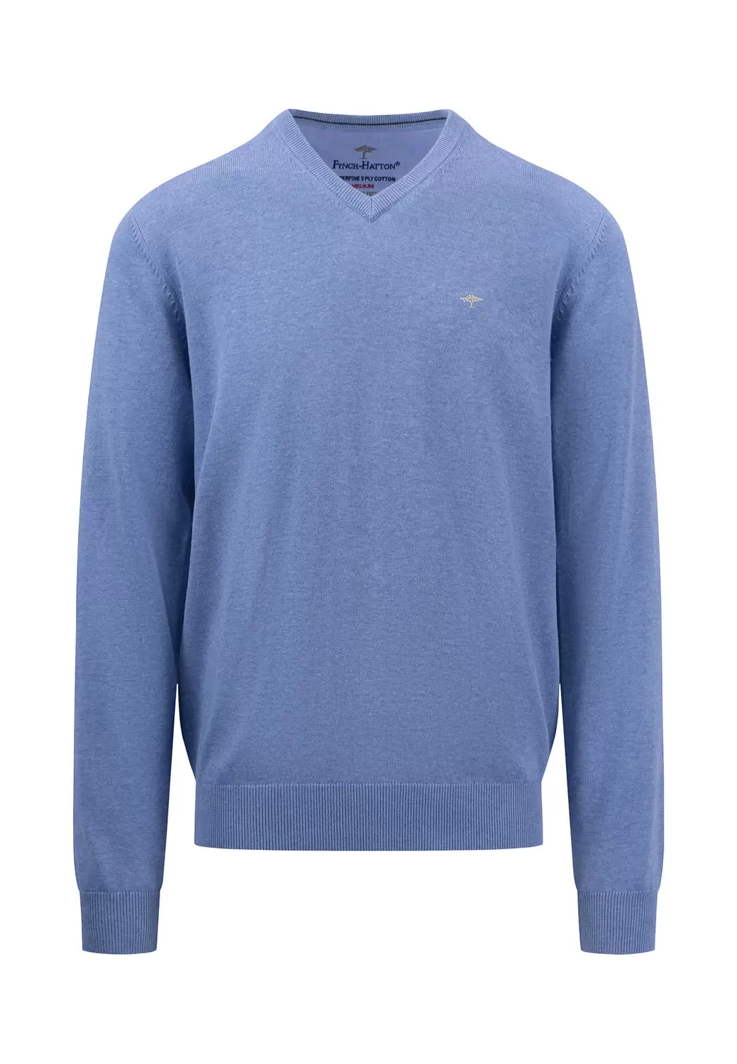 V-Neck - 604/crystal blue