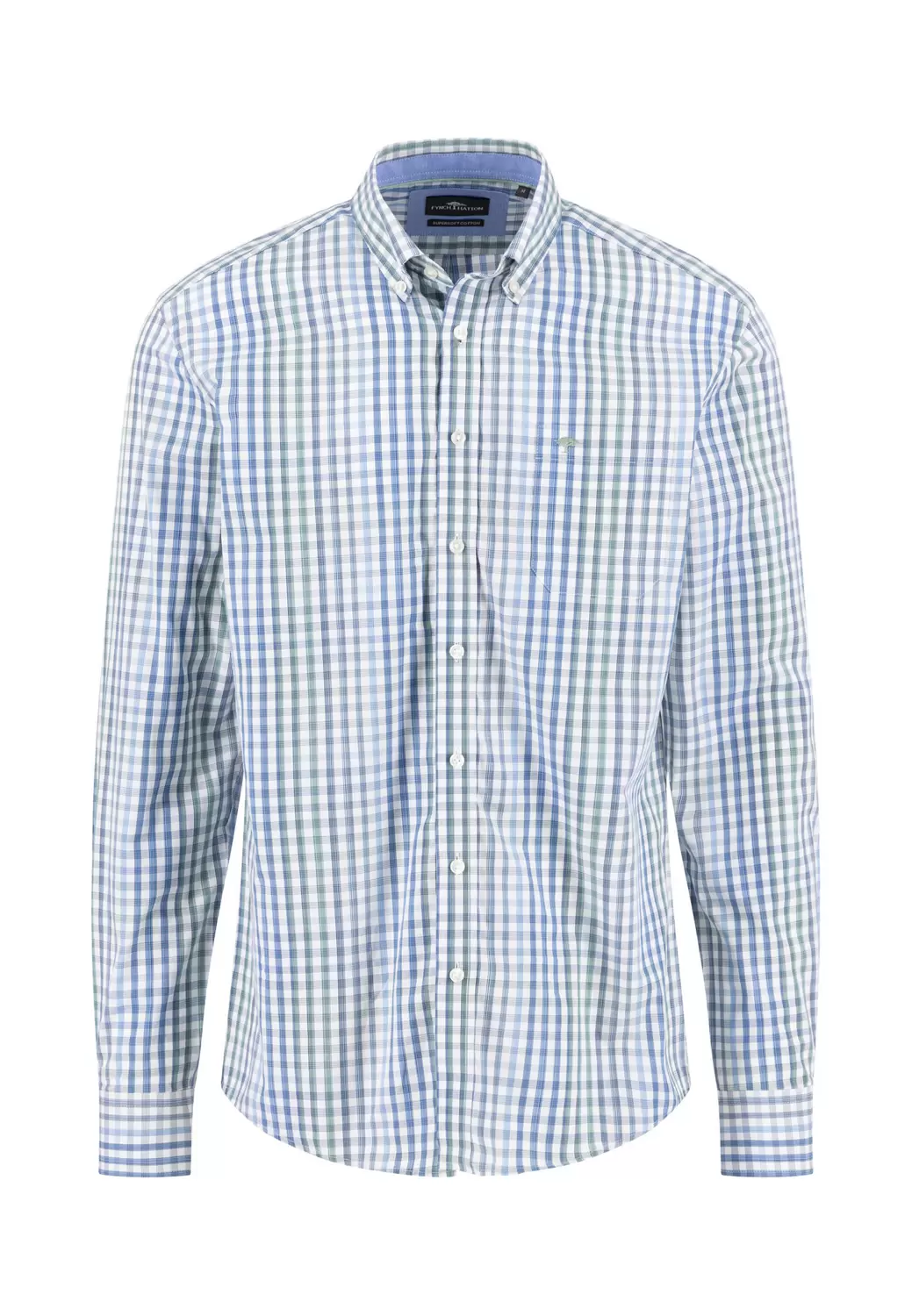 Poplin Check, B.D., 1/1