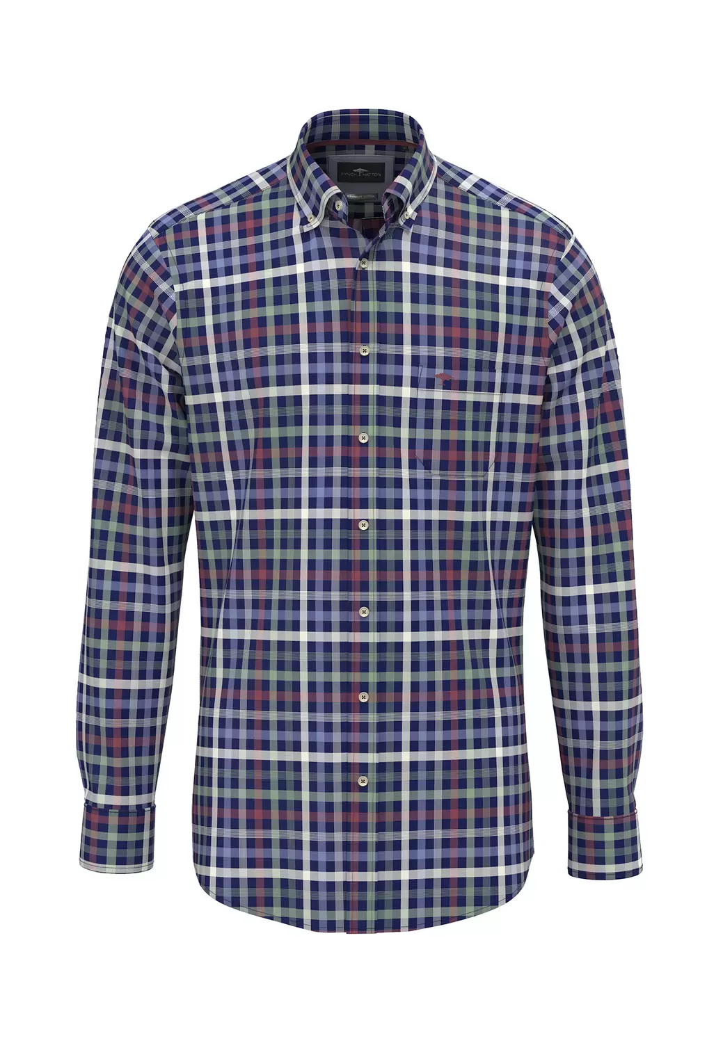 Colorful Poplin Check, B.D., 1/1