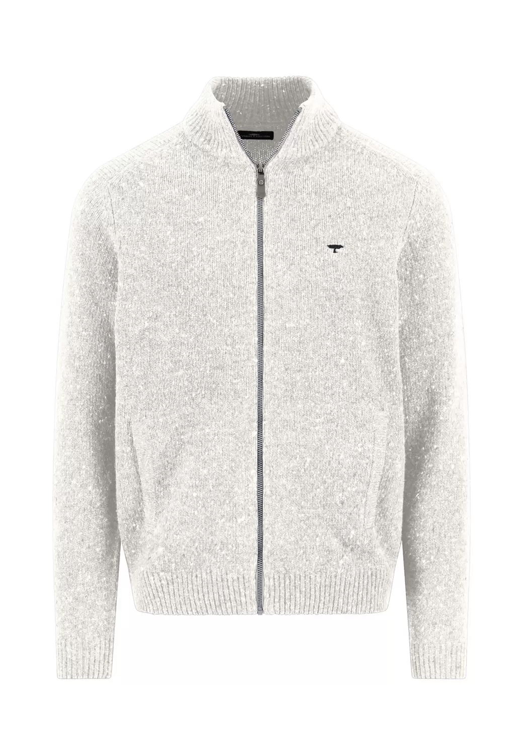 Zip Cardigan. Donegal*RWS