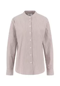 BLOUSE CST FINESTRIPE