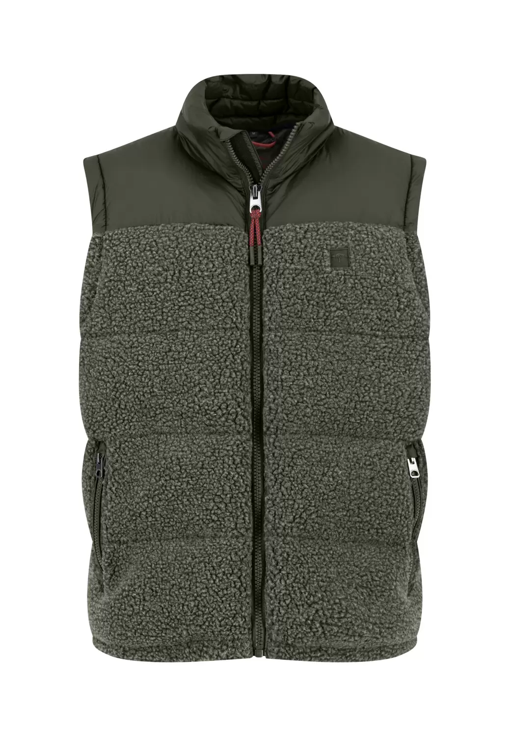 Teddy Puffer Hybrid Vest male