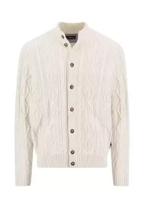 Cardigan Buttoned, Coastal Cable