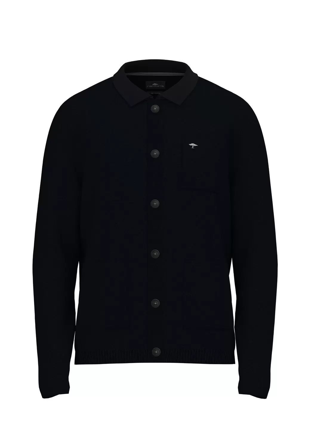 Cardigan, Buttoned, Structure